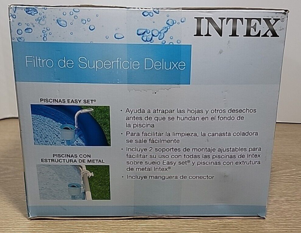 Intex Pool Skimmer 28000E Deluxe Wall Mount for Above Ground Pools NIB