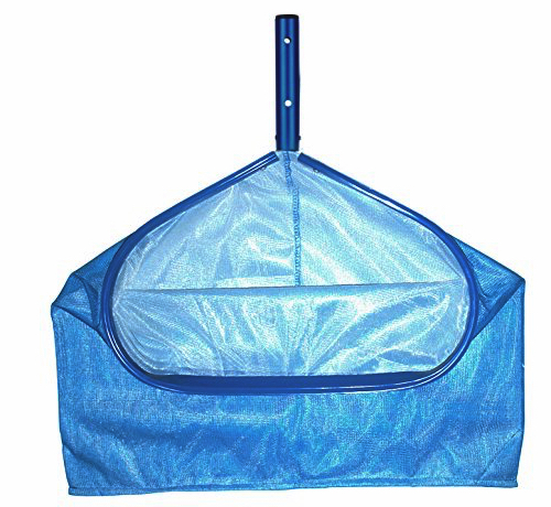 Pro Swimming Pool Skimmer Leaf Rake Net 18&Prime; Deep Double Fine Mesh Sand Silt Bag