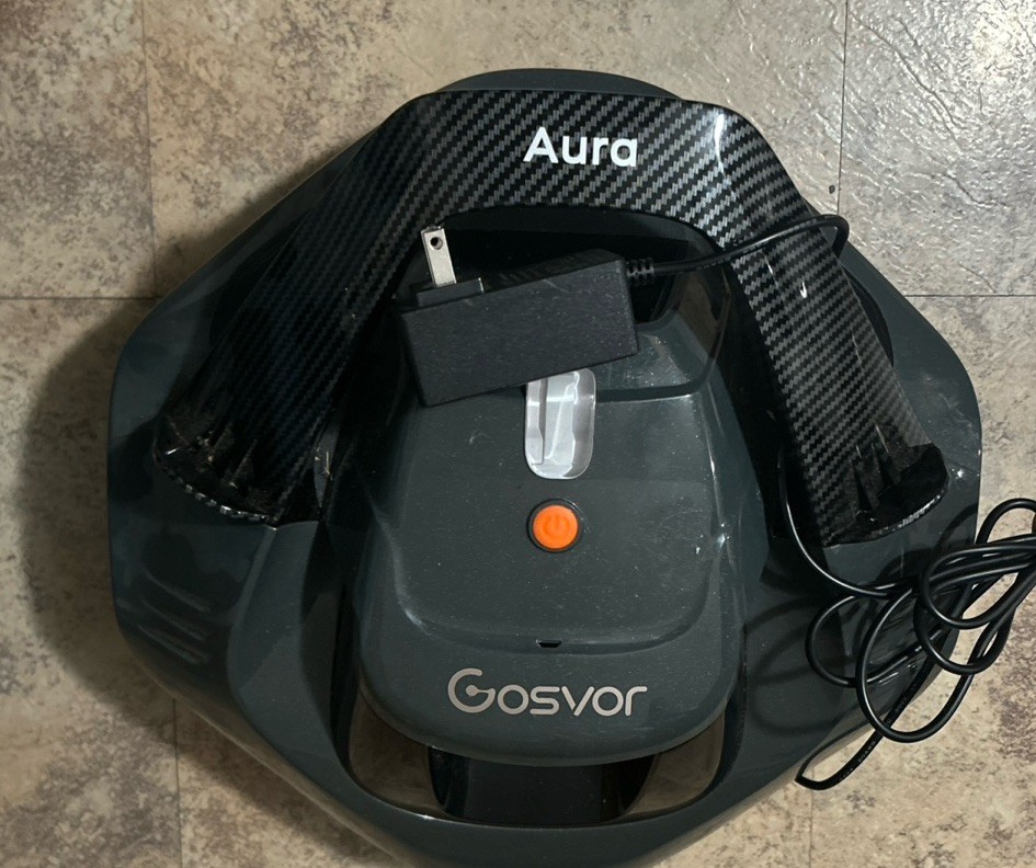 Cordless Robotic Automatic Pool Cleaner Vacuum+Chemical Dispensers Aura Tested