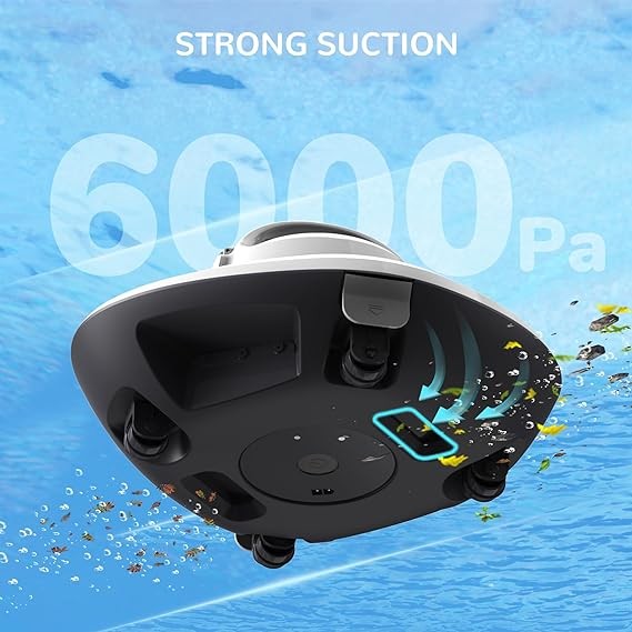 Grennix Cordless Pool Vacuum Above Ground Pool & Inground – Scratch & Dent