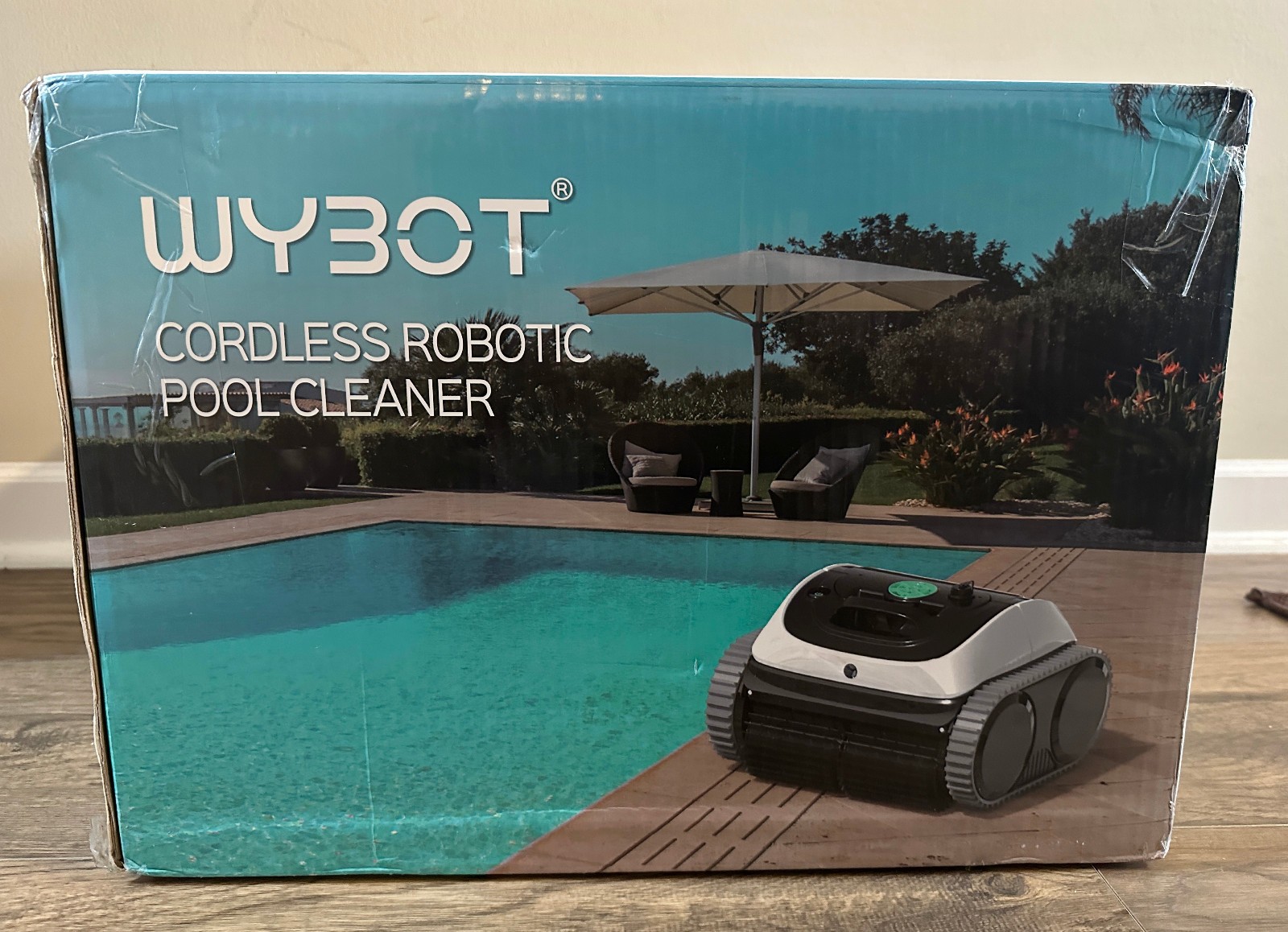 WYBOT C1 Robotic Pool Vacuum for Inground Pools *OPEN BOX – NEW* 150 min Runtime