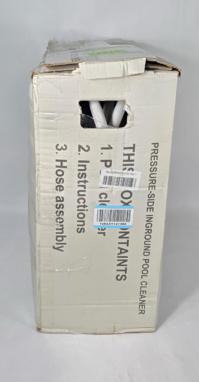 MAKHOON MPC2 Pressure Side Inground Pool Cleaner 4 Wheel *Has Some Scratches*