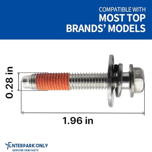 6 Pack of ENTERPARK All New Washer 4011FA4353E Common Bolt (Spider Bolt)