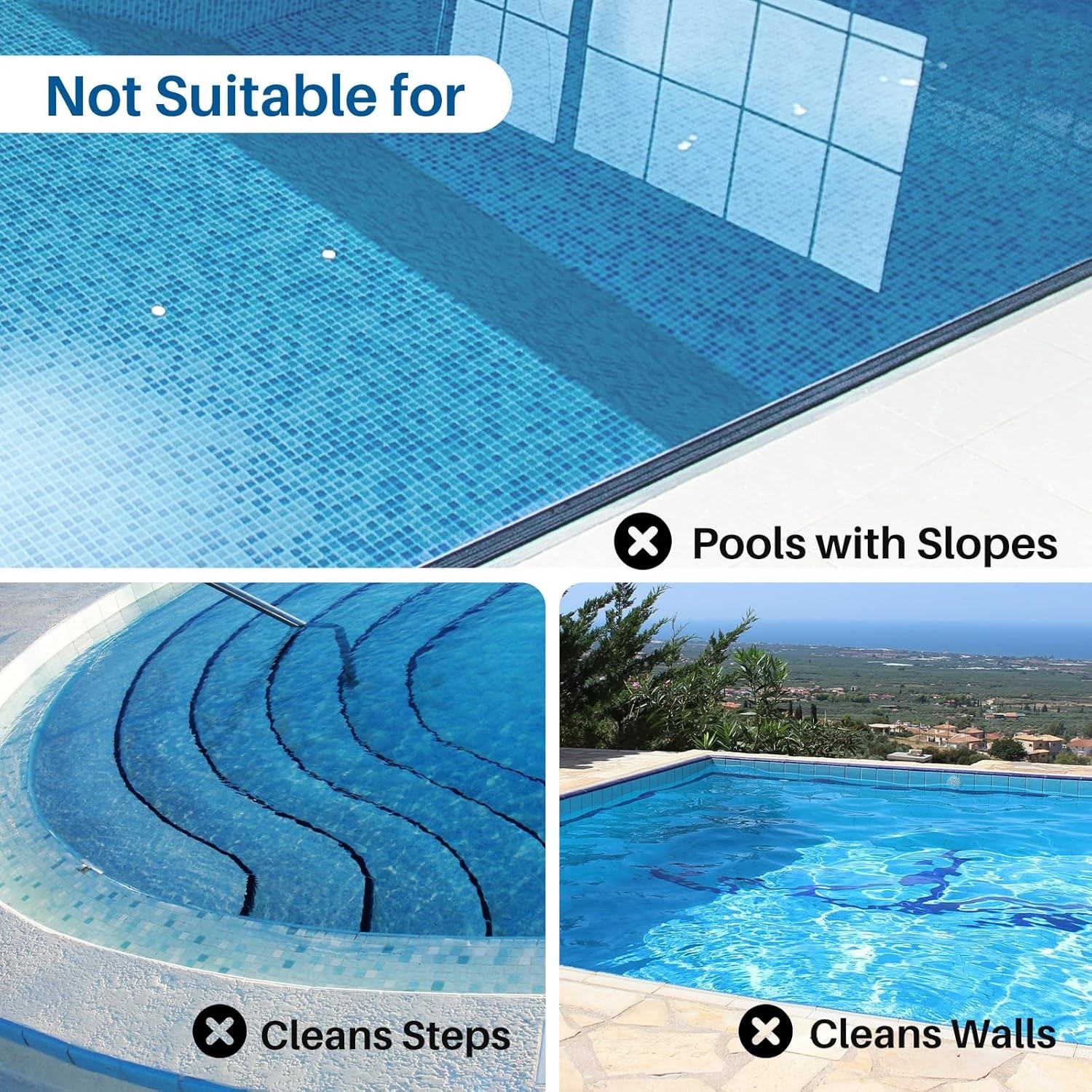 PoolPure Aquaguard SE II 2026 Upgrade Cordless Robotic Pool Cleaner w/5000mAh