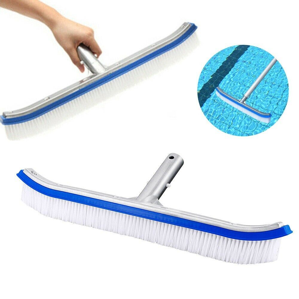 18&Prime; Extra-Wide Nylon Pool Brush, Designed for Use with Vinyl Lined Pool Brush US
