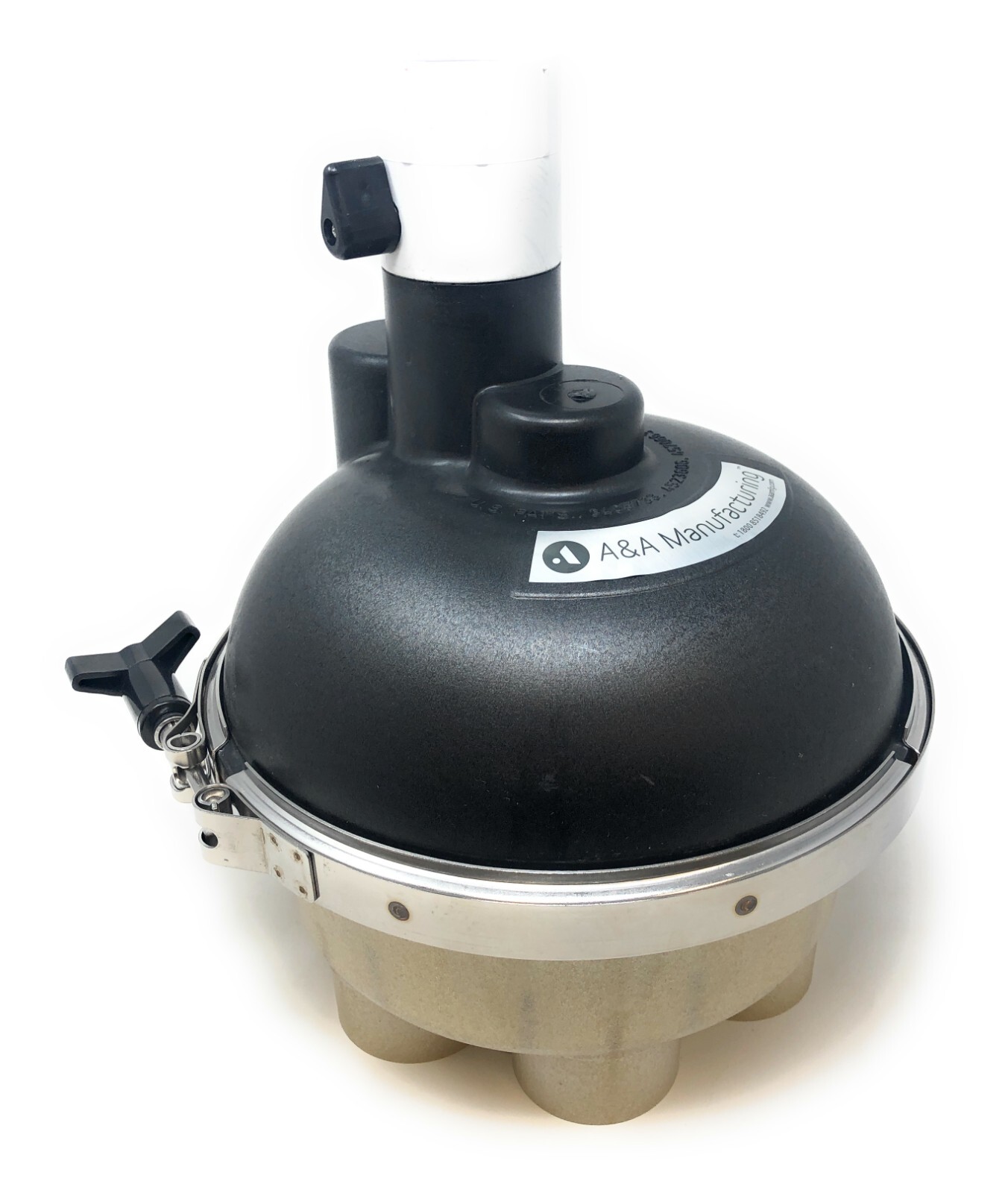 Top Feed Complete 1.5&Prime; 6 Port Actuator T-Valve w/ QuikStop – Pentair In-Floor