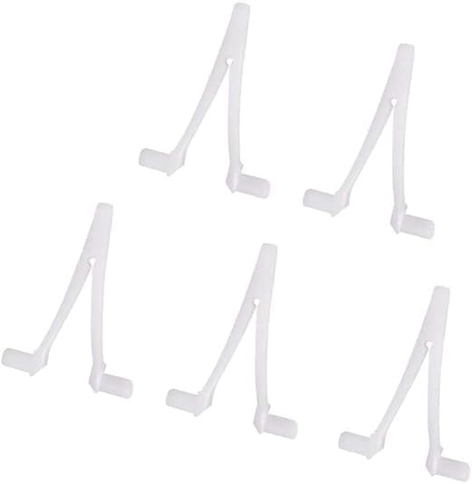 5 Pcs Pool Pole Clips V-Clip Replacement for Pool Vacuum Handle Net Brush Pol…