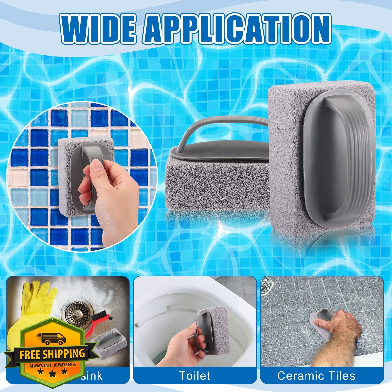 Sliner 6 pc pool cleaning kit