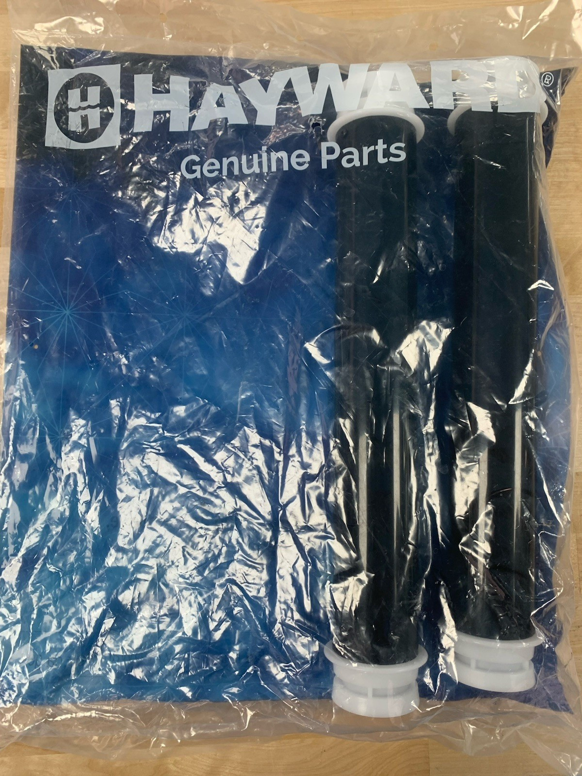 Hayward Wheel Tube RCX26003 Black White Plastic Pack of 2 Pool Cleaner Part