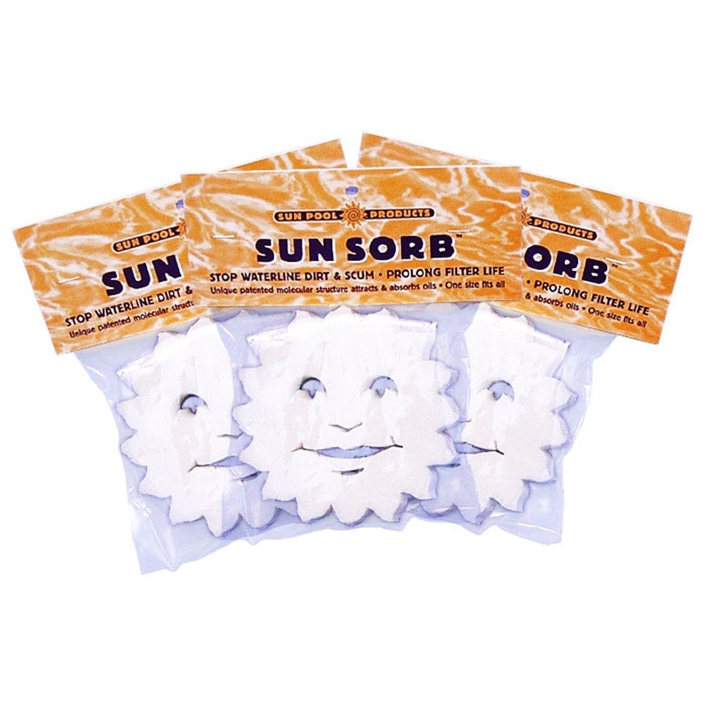 Sun Solutions Swimming Pool Spa & Hot Tub Sun Sorb – 3 Pack