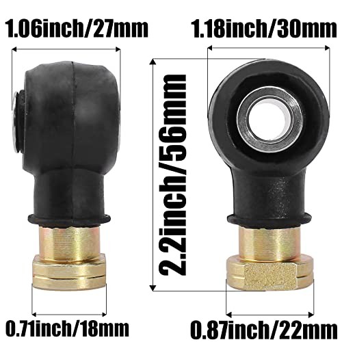 Tie Rod End Kit for Polaris 51-1030 7061019 7061034 7061053 7061054 7061138