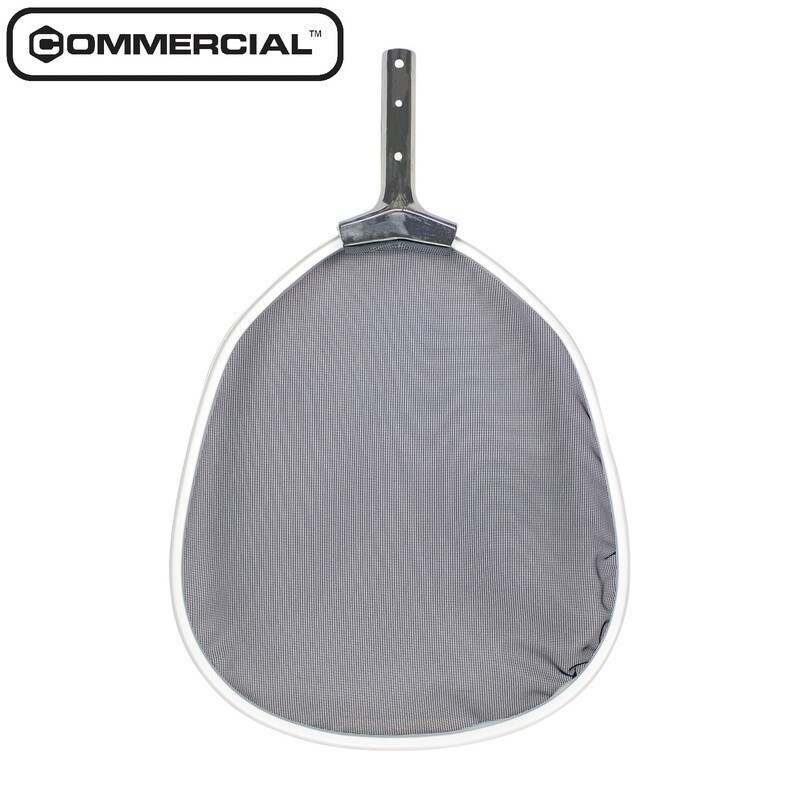 Commercial Swimming Pool Leaf Skimmer Heavy-Duty Aluminum Frame Nylon Mesh Net