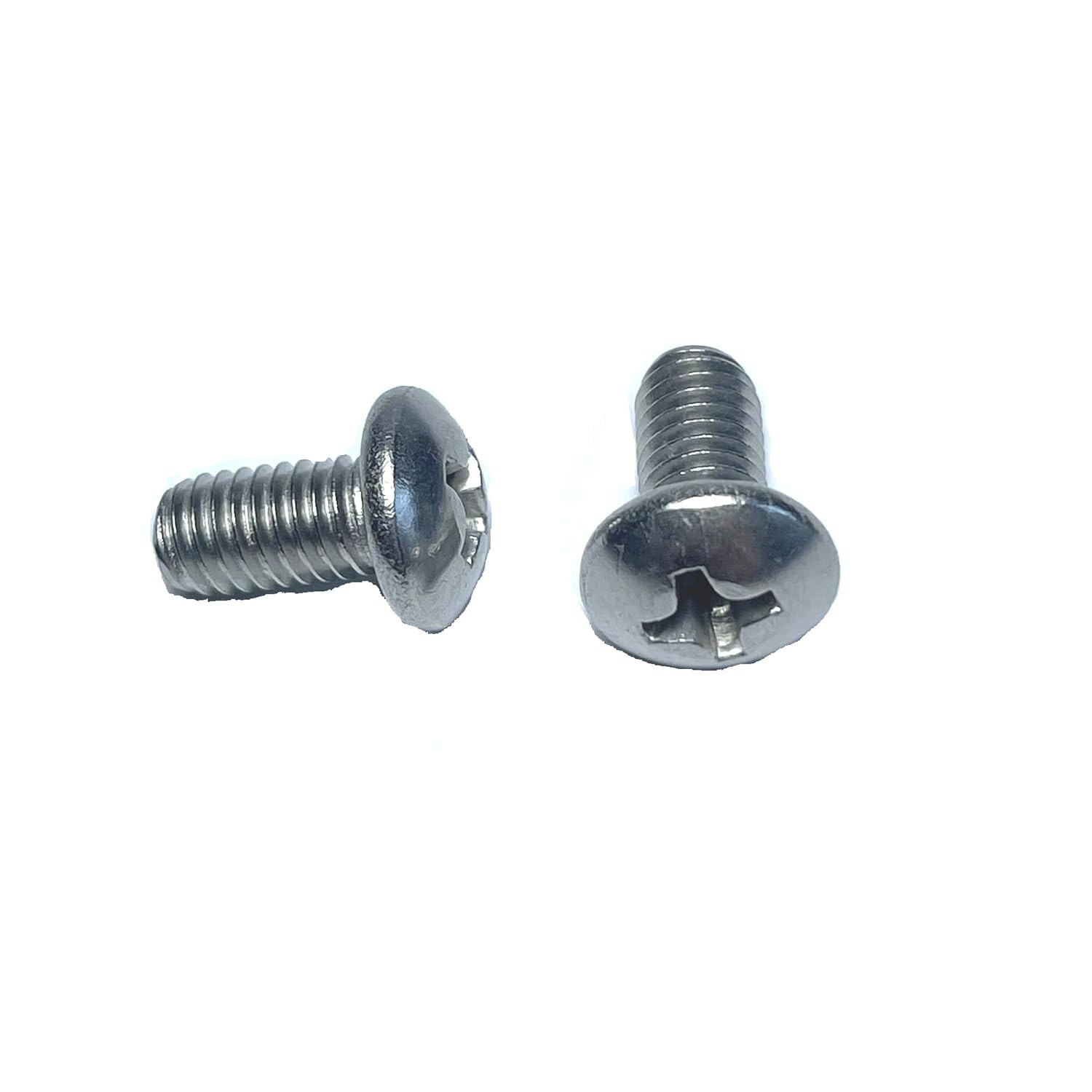20-Pack 10-32 X 3/8 Inch C40 Stainless Steel Screws for Pool Cleaner Replacement