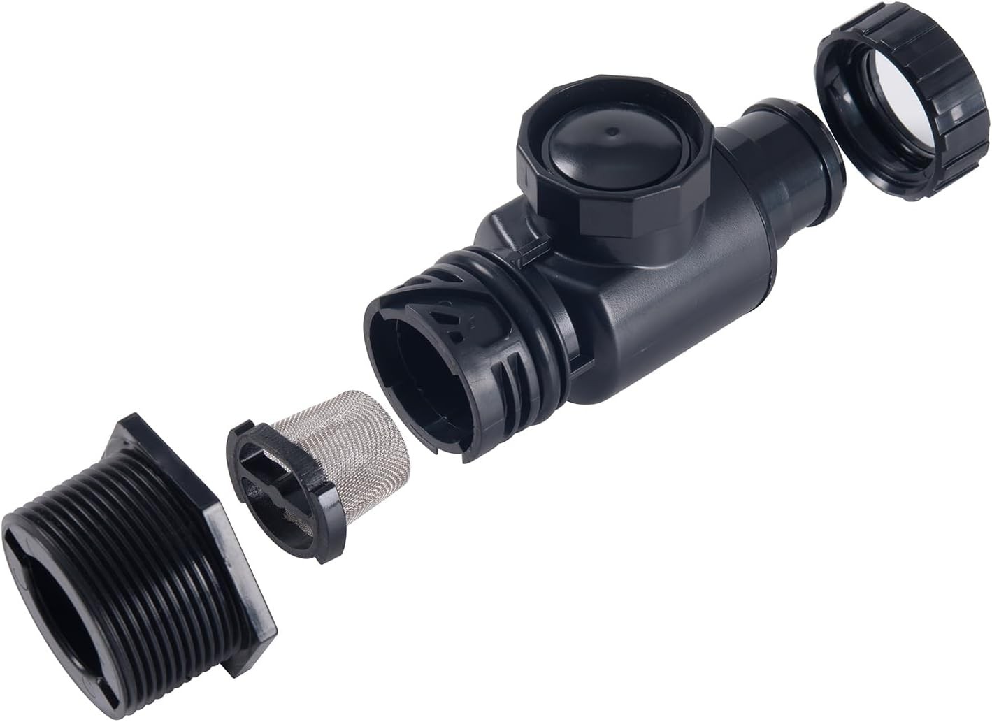 Black UWF Connector Assembly 9-100-3010 For Polaris 360 Cleaners F1, F1B, TR36P