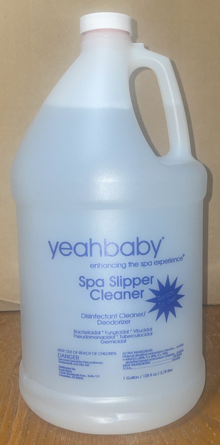 YEAHBABY SPA SLIPPER CLEANER ~ 1 GALLON READY TO USE ~ FREE SHIPPING