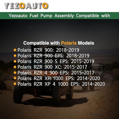 Fuel Pump Module Assembly Compatible with Polaris RZR 900 15-22 / RZR XP 1000