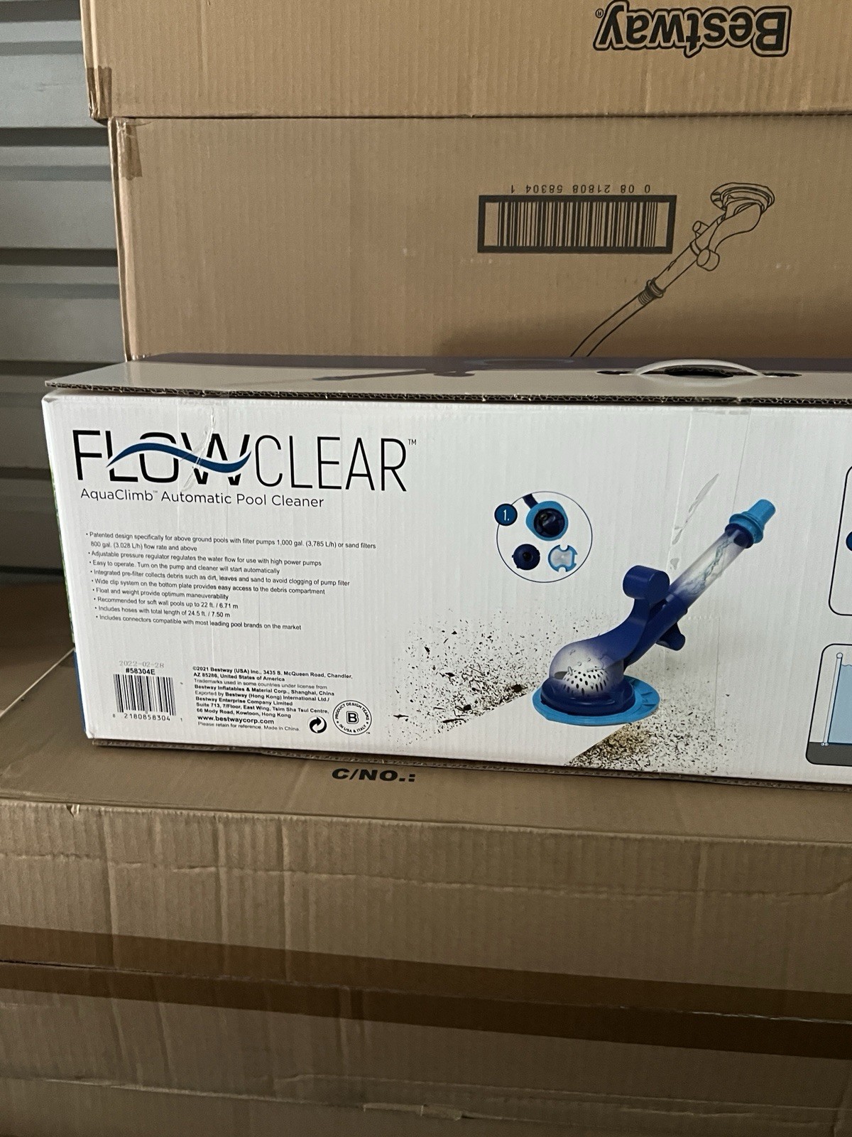 FLOWCLEAR AQUACLIMB POOL CLEANER AUTOMATIC – New