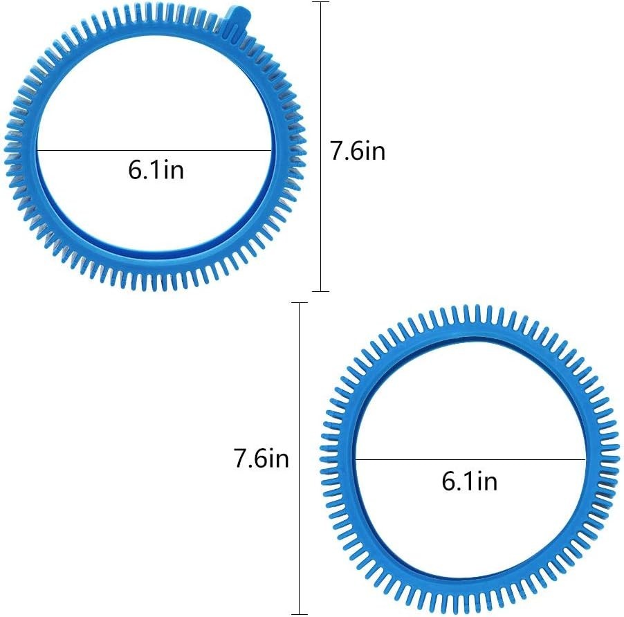 143 Blue Front Tire Kit & -082 Blue Back Tire – Pool Cleaner Replacement Set
