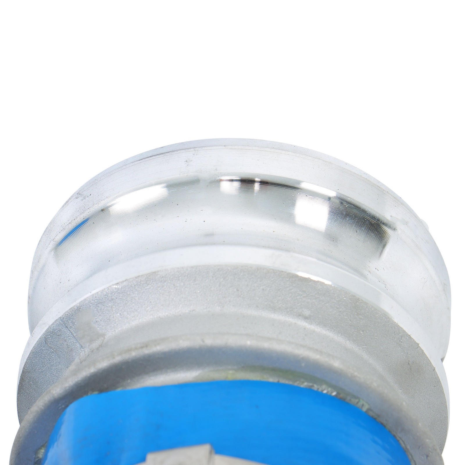 3&Prime; x 50FT PVC Blue Irrigation Discharge Hose W/Aluminum Connectors for Pools