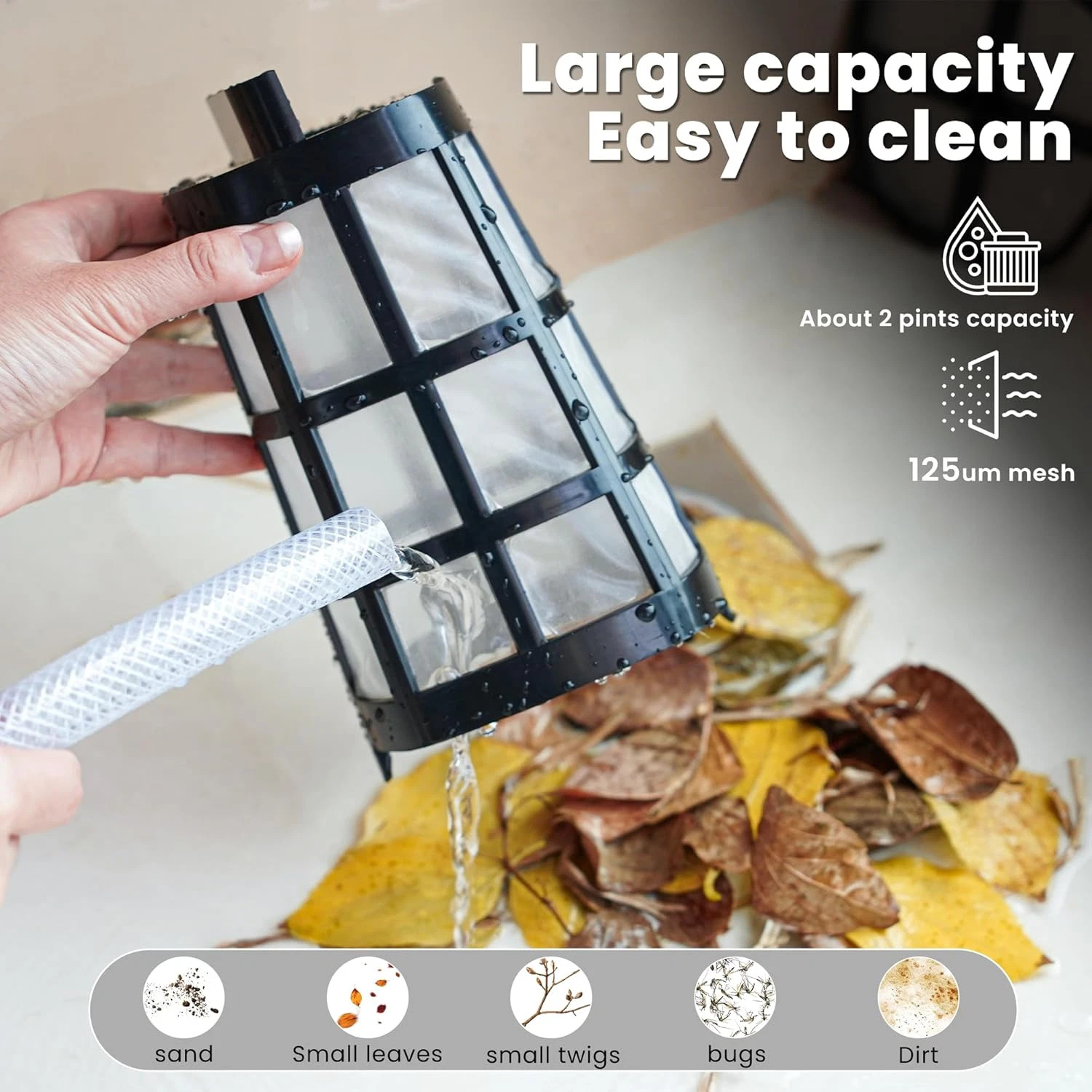 Efurden Handheld Pool Vacuum Cordless Pool and Spa Vacuum Rechargeable Vacuum