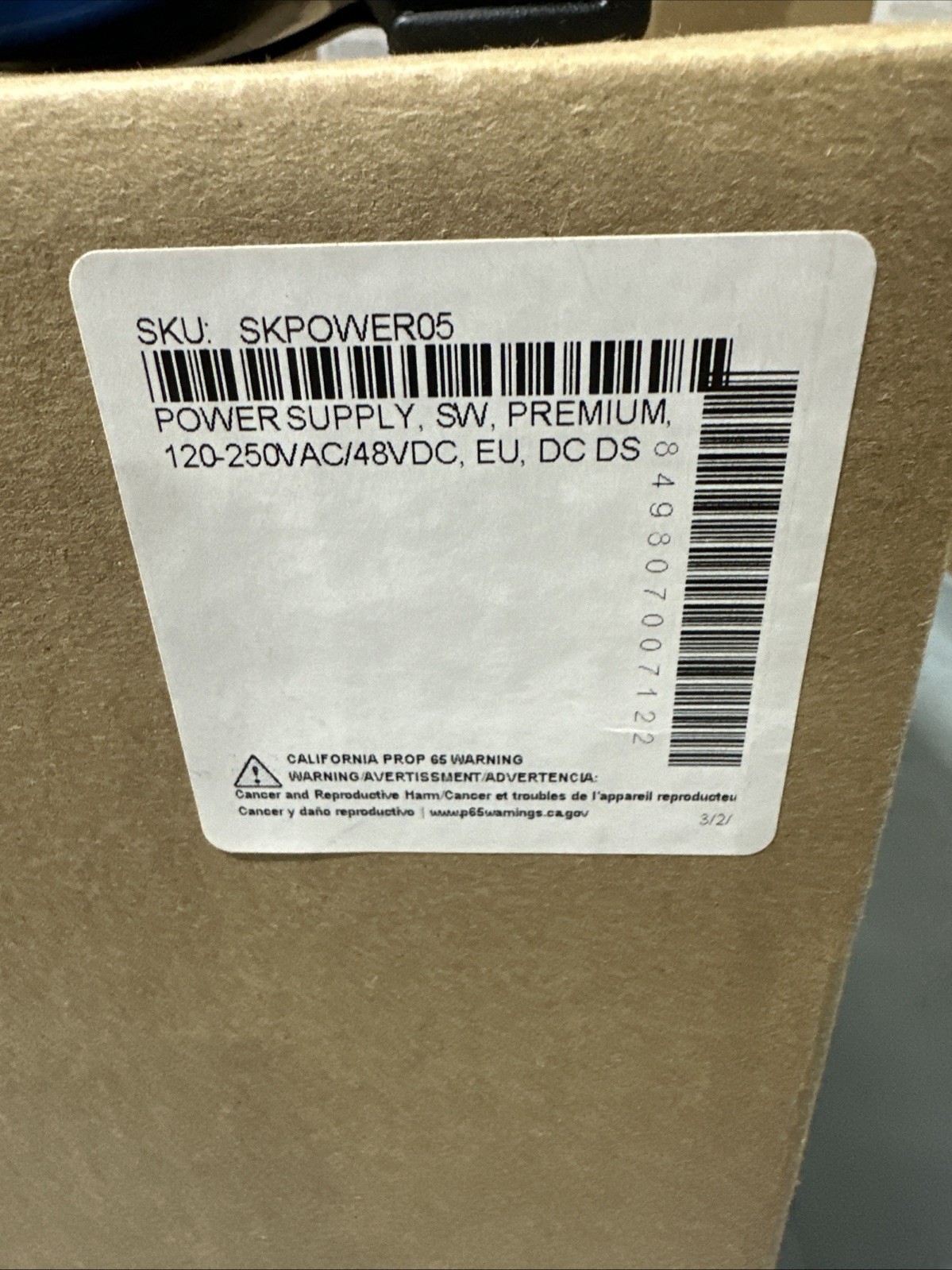 Aqua Products AquaBot Power Supply PREMIUM A78003 SKPOWER05 48 VDC EU PLUG READ