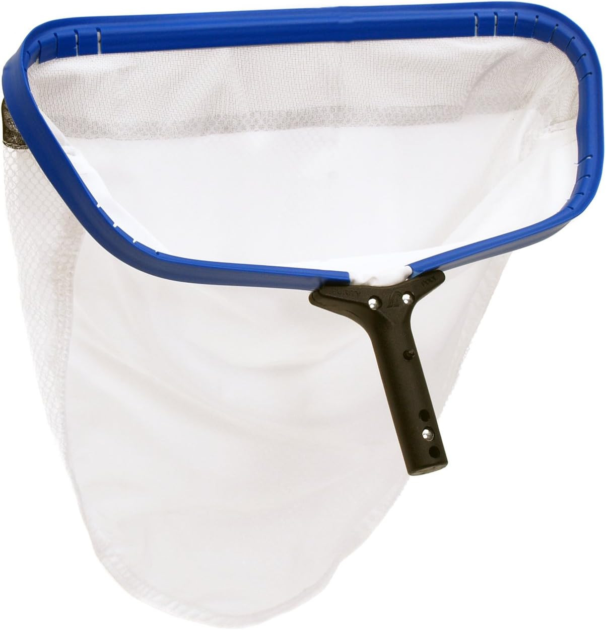 Purity Pool Ultra-Lite 18&Prime; Lightweight Leaf Rake – Silt Model, Blue/White