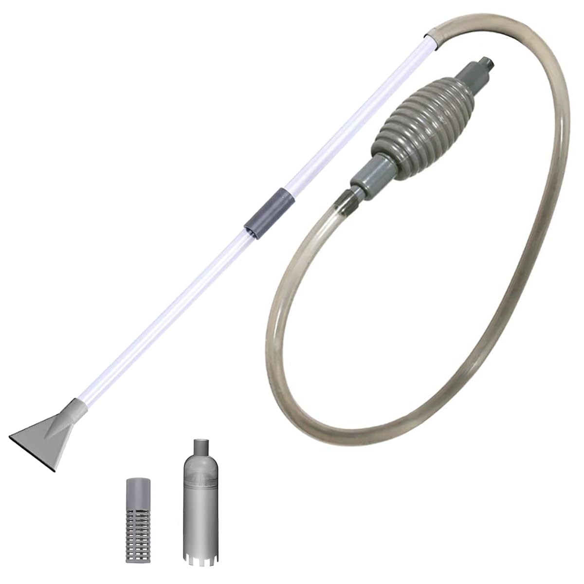 Hot Tub Vacuum Spa Vac, 10FT Manual Spa Vacuum Wand Cleaner Cordless Pool Cle…