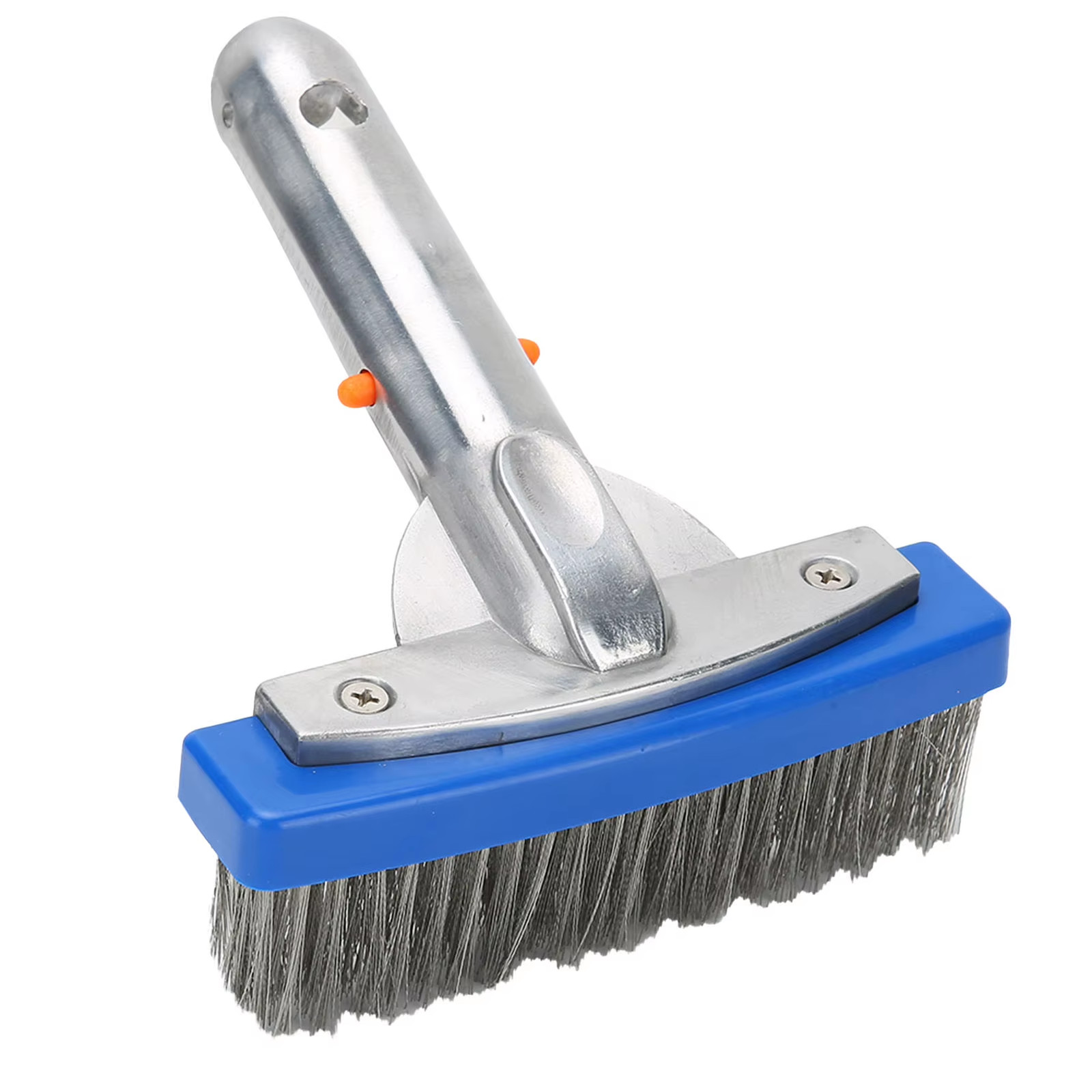 5.5In Swimming Pool Stainless Steel Brush for Spa Pond Floor Wall Cleaning Equip