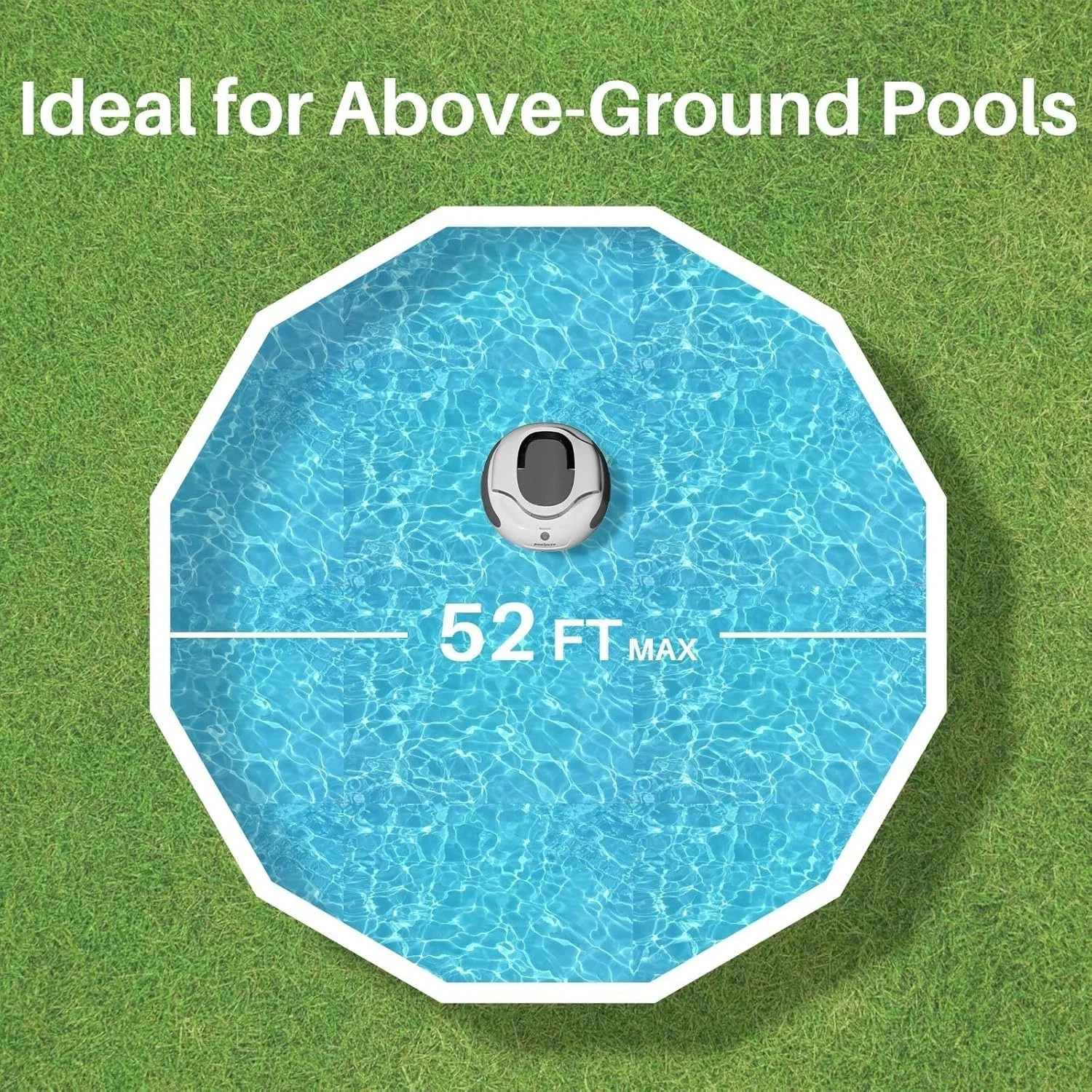 Powerful Cordless Pool Vacuum – 5000mAh Battery, 120 Min Runtime