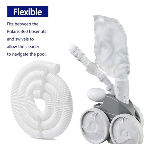 6-Ft Cuffless Feed Hose Replacement for Polaris 360 Pool Cleaner, 1