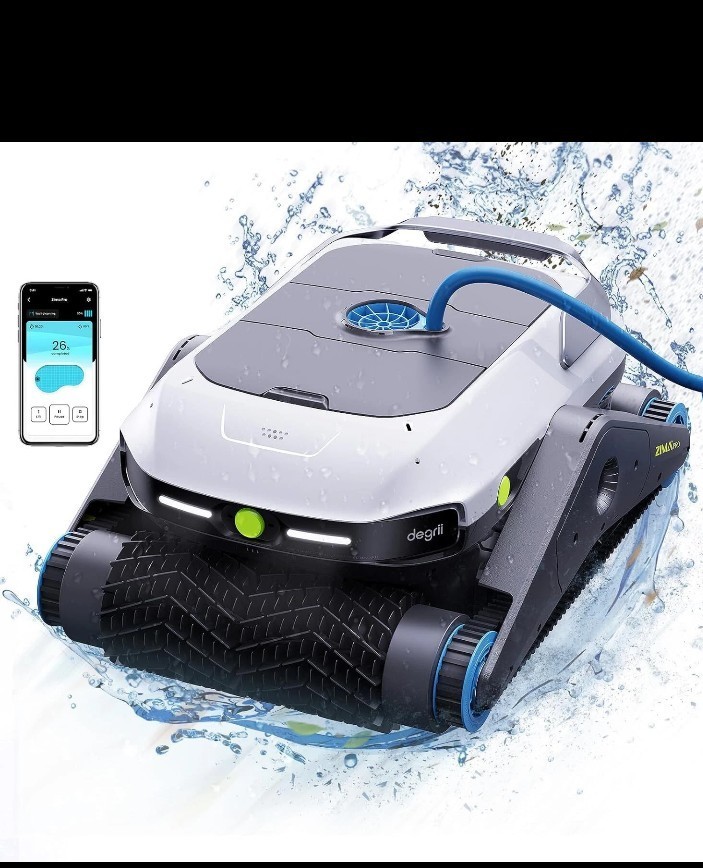 Degrii Zima Pro Cordless Robotic Pool Cleaner for Above/In-Ground Pools
