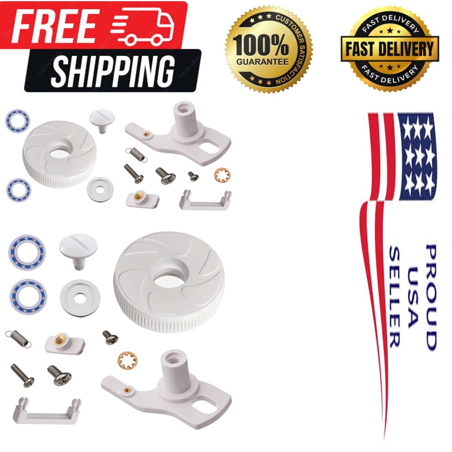 Effortless Pool Cleaning: C16 Idler Wheel Kit & Swing Axle for Polaris 180/280
