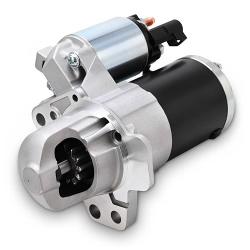 N New Starter Motor Replacement Compatible with Chevy Traverse 09-17, 17986