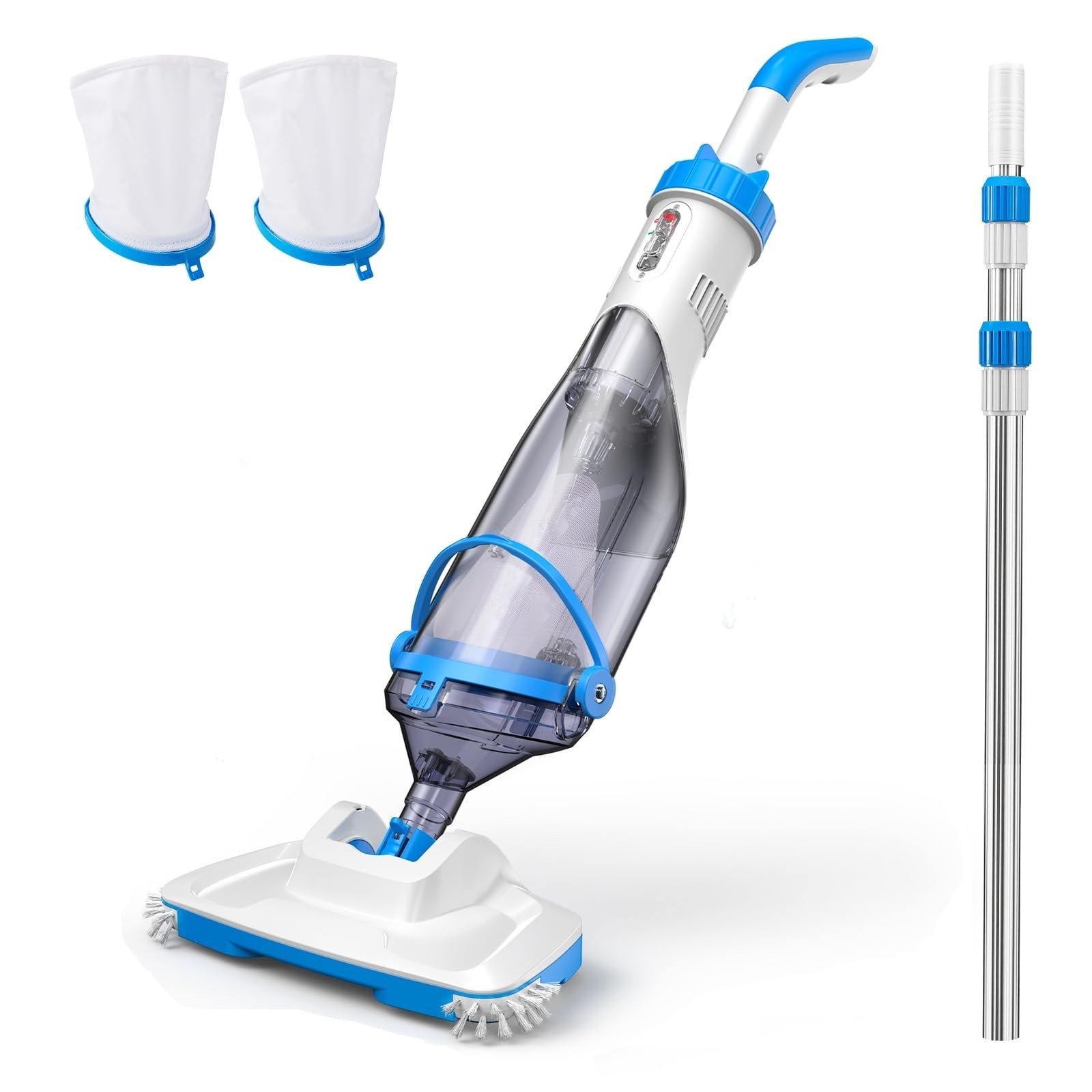 Pool Vacuum for Above Ground Pools & Inground Pools, 2026 Update for Motor, R…