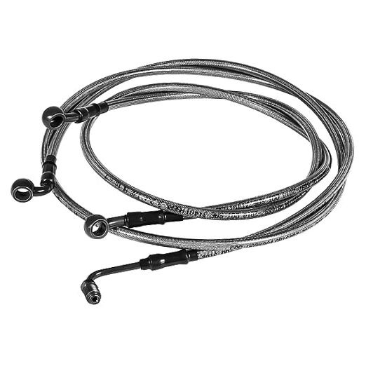 1068 Extended Front/Rear Brake Lines Flexible Fit for ATV Polaris RZR 800/S