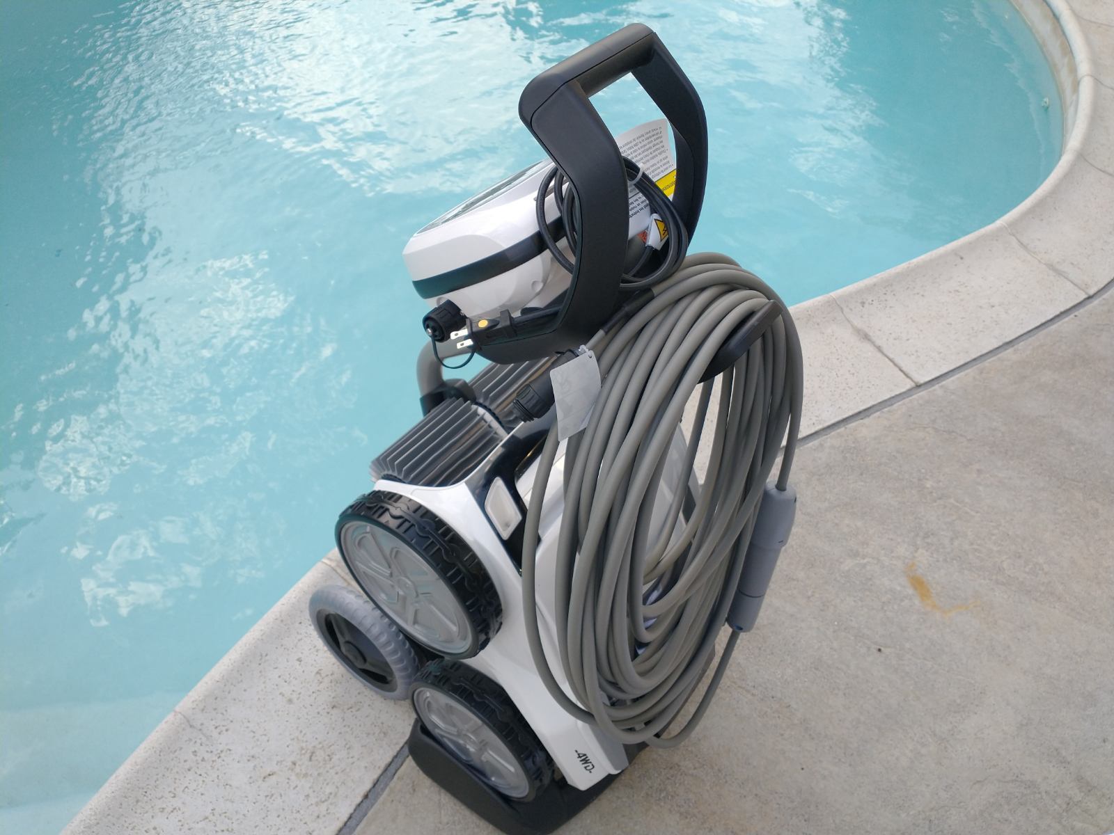 Polaris VRX iQ+ Clear Pool Bot Cover