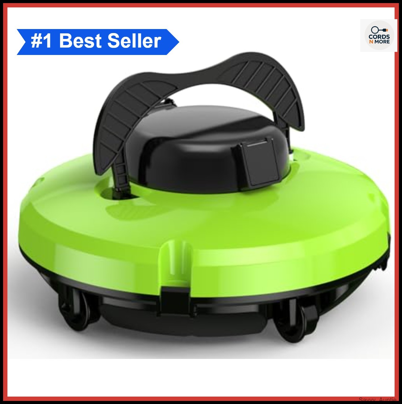 Cordless Pool Vacuum Robotic Above Ground Inground 5200mAh 120 Mins Runtime