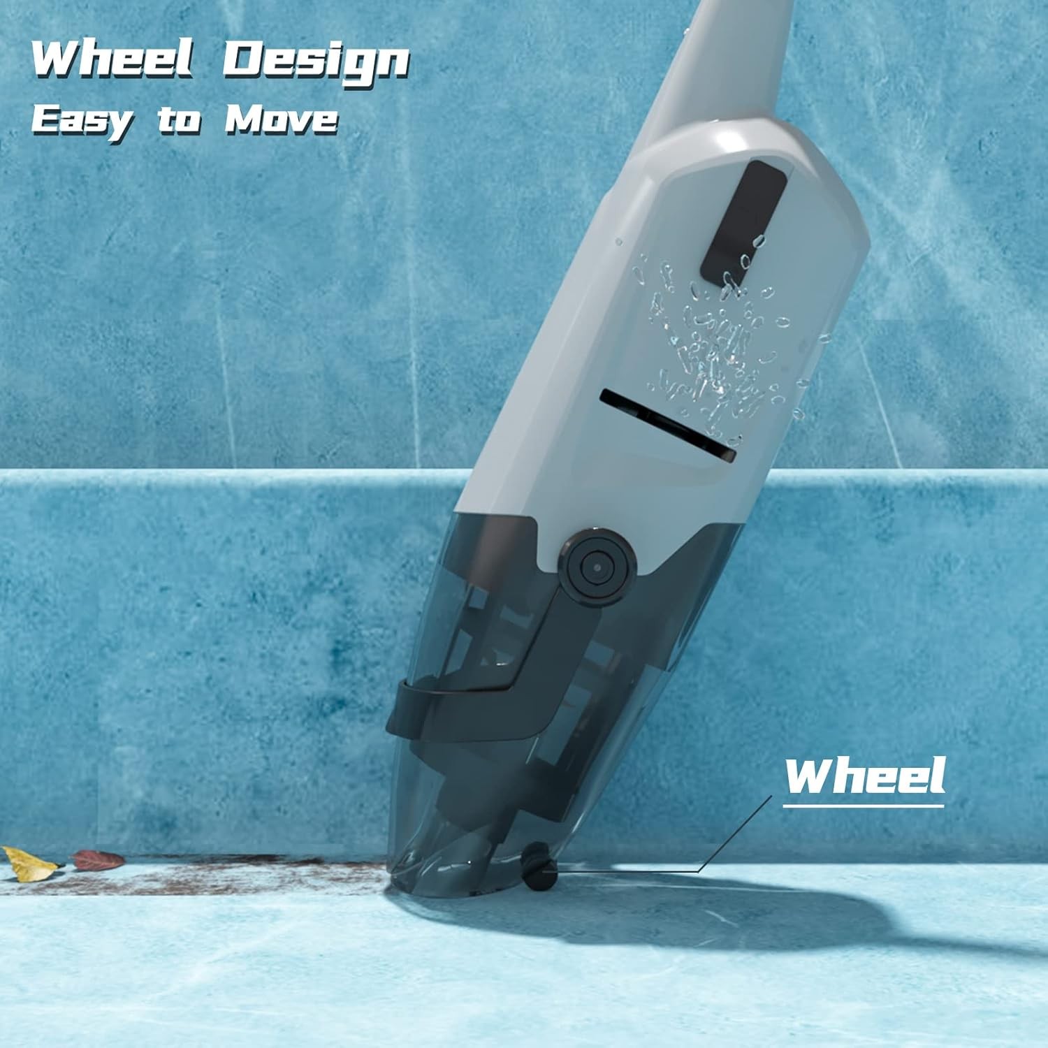 Handheld Spa Hot Tub Vacuum- Cordless Above InGround Swimming Pool Cleaner 60min