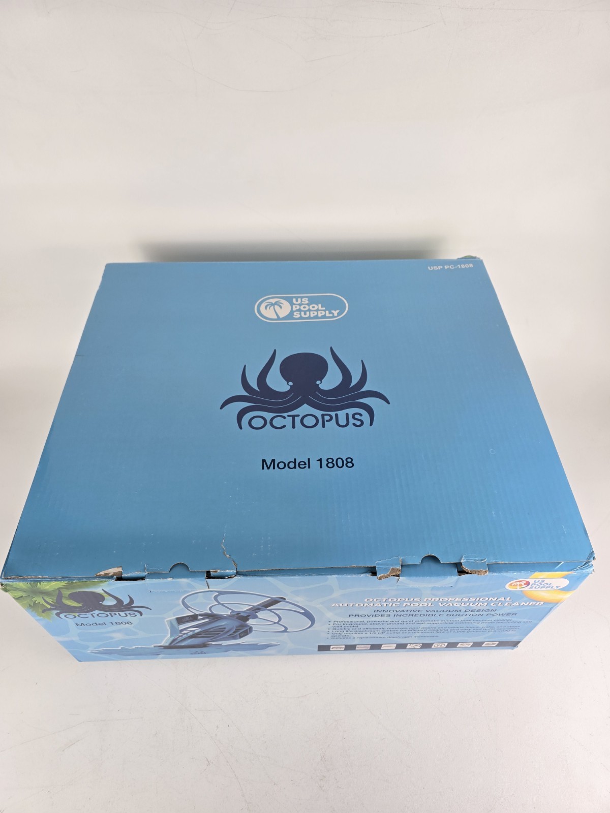 Octopus Automatic Pool Vacuum Cleaner, Hose Set, Powerful Suction Removes Debris