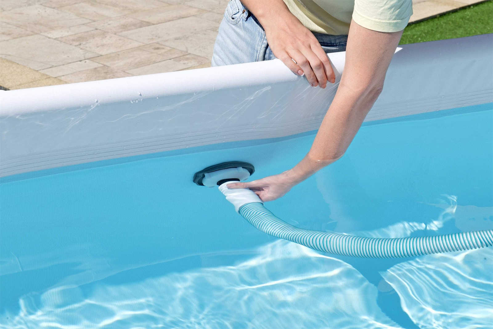 Bestway Flowclear Pool Cleaning Vacuum Hose 30 Feet | Compatible with Most Swimm
