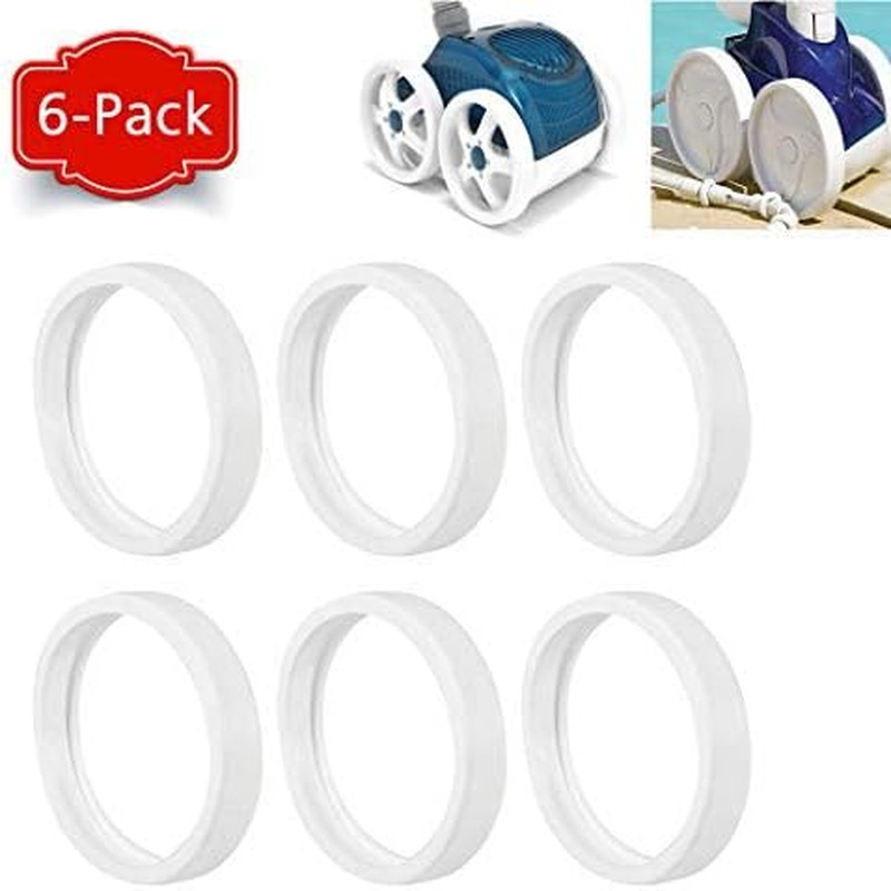 (6-Pack) the Exact Pool Cleaner Tire Replacement – Compatible with Polaris 180,