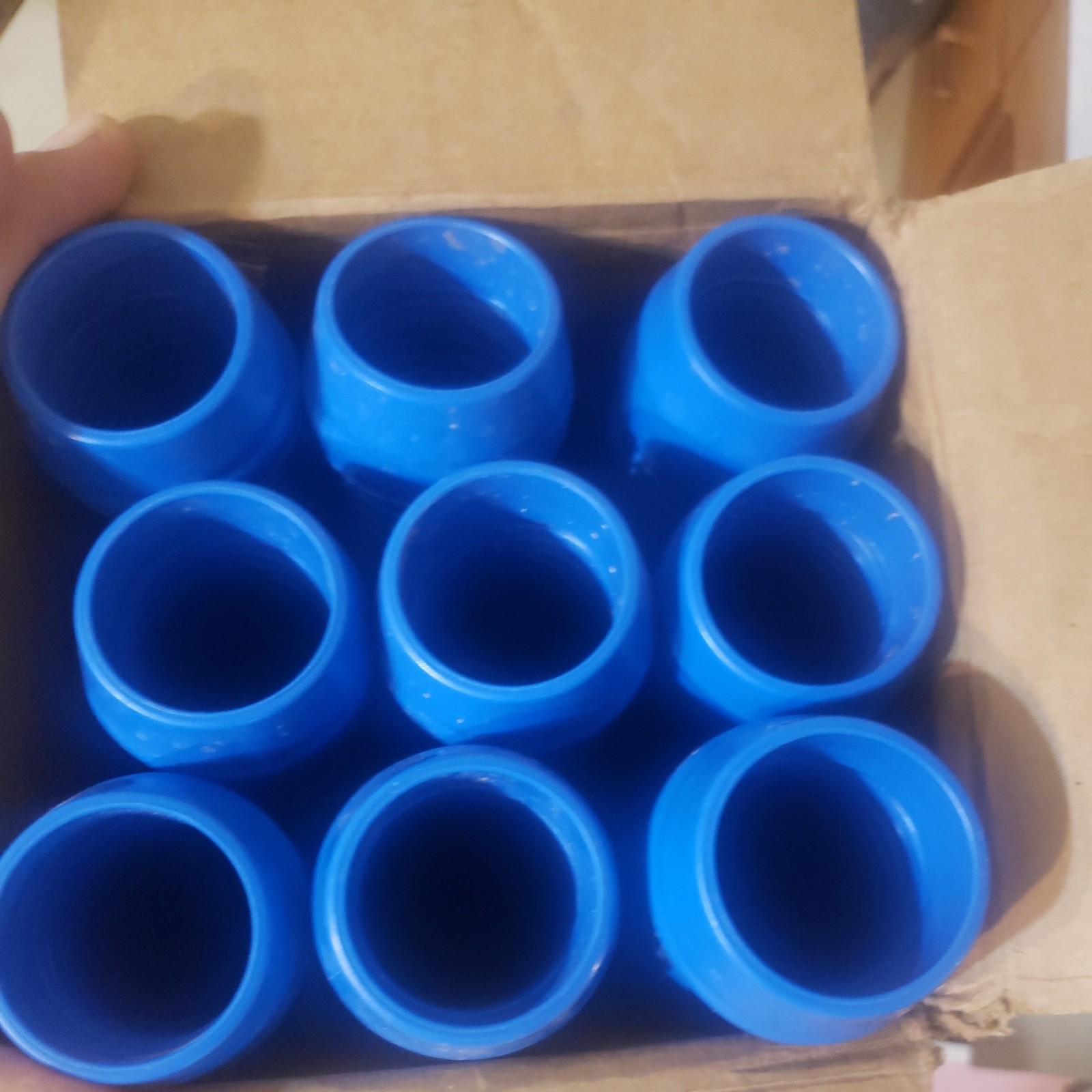 Puri Tech Pool Vac Hose Pentair Kreepy Krauly Barracuda 1.5 inch x 4ft Blue-9qty
