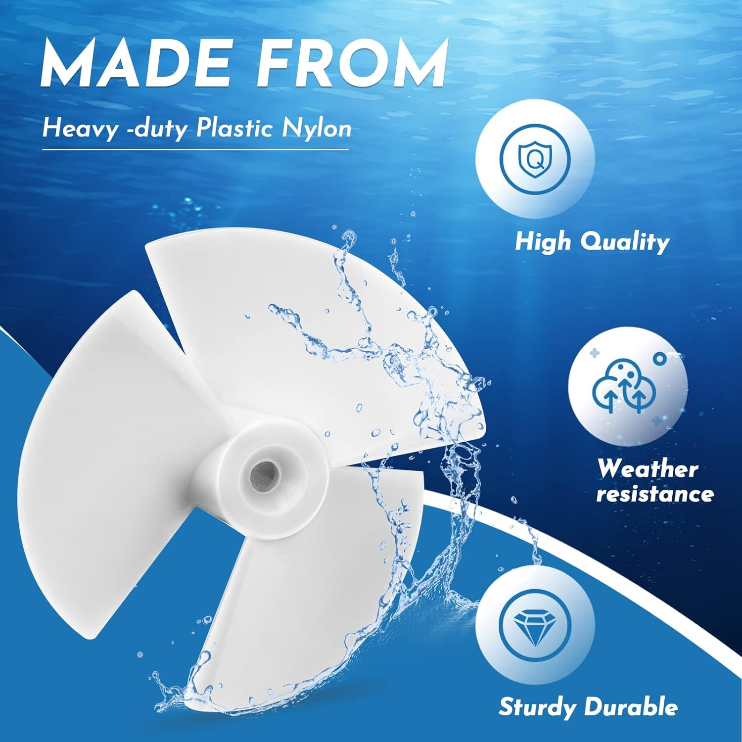 The Pool Cleaner Replacement Parts Impeller RCX11000 with Screw, for Hayward Tig
