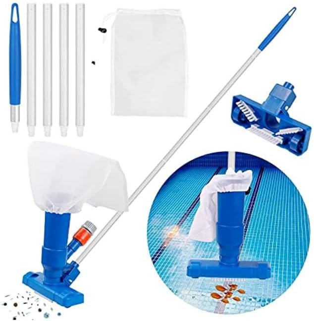 Swimming Pool Spa Suction Vacuum Head Cleaner Cleaning Kit Pool Accessories Tool