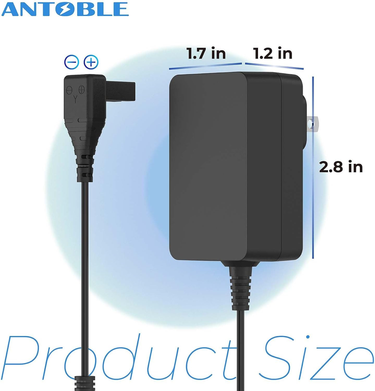 ANTOBLE 12.6V Charger Compatible with Aiper Seagull 1000 600 Smart Pool Cleaner