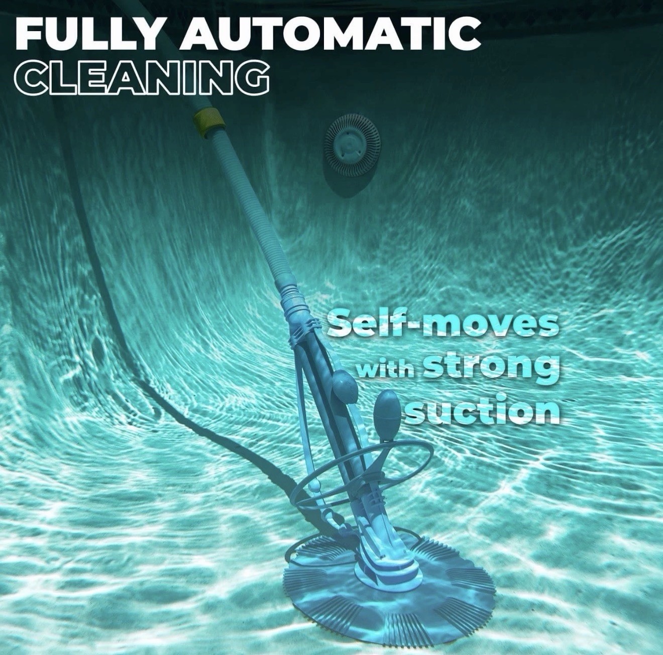 Automatic Pool Cleaner 30ft Hose Set – In-Ground Suction Side Vacuum Opened Box
