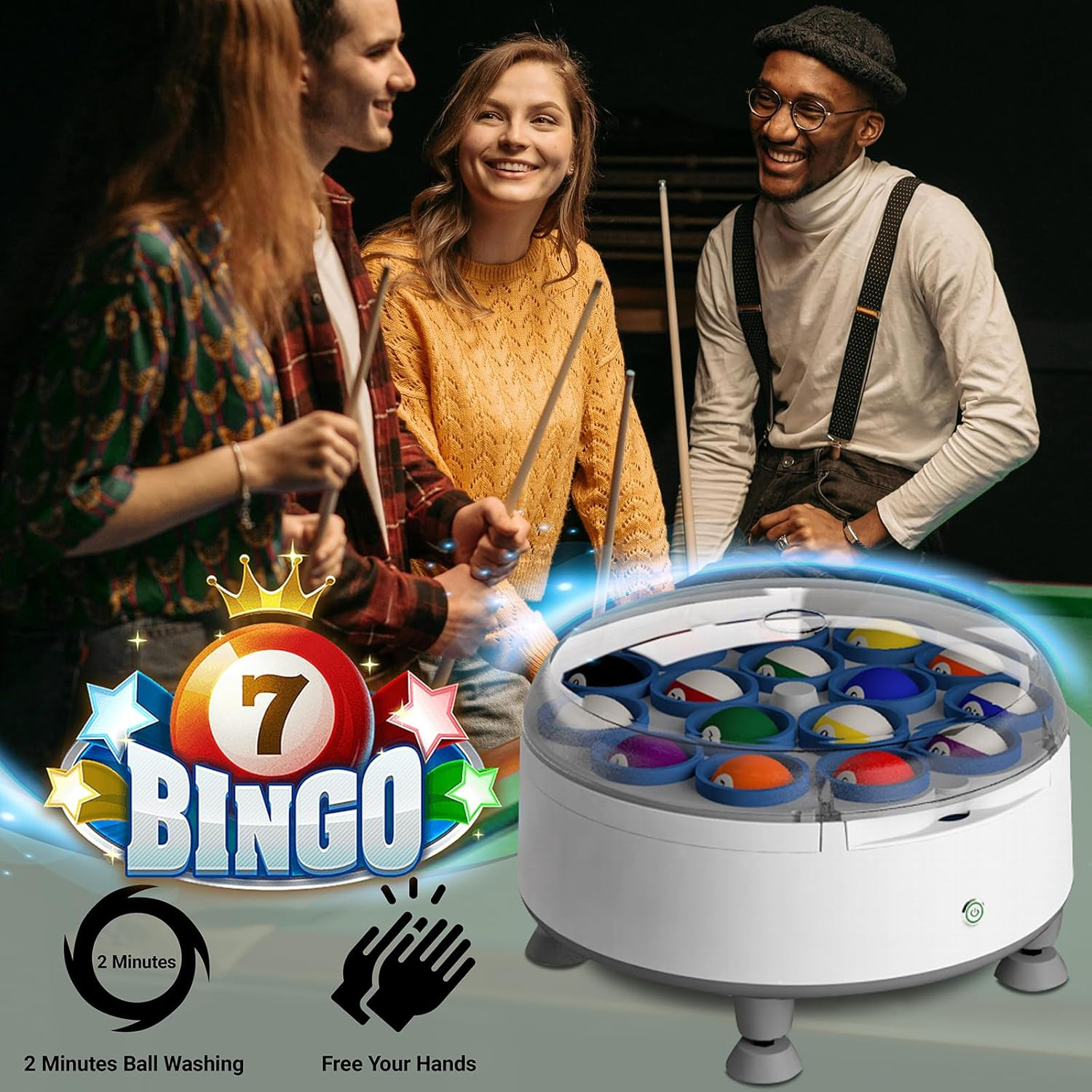 Pool Ball Cleaner Pool Ball Polishing Cleaning Machine Billiard Ball Cleaner Ele