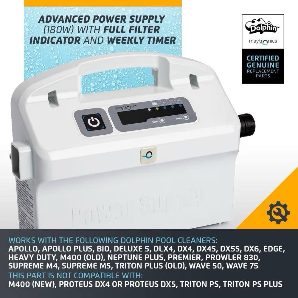 Dolphin Genuine Replacement Part — Advanced Power Supply — 9995678-US-ASSY