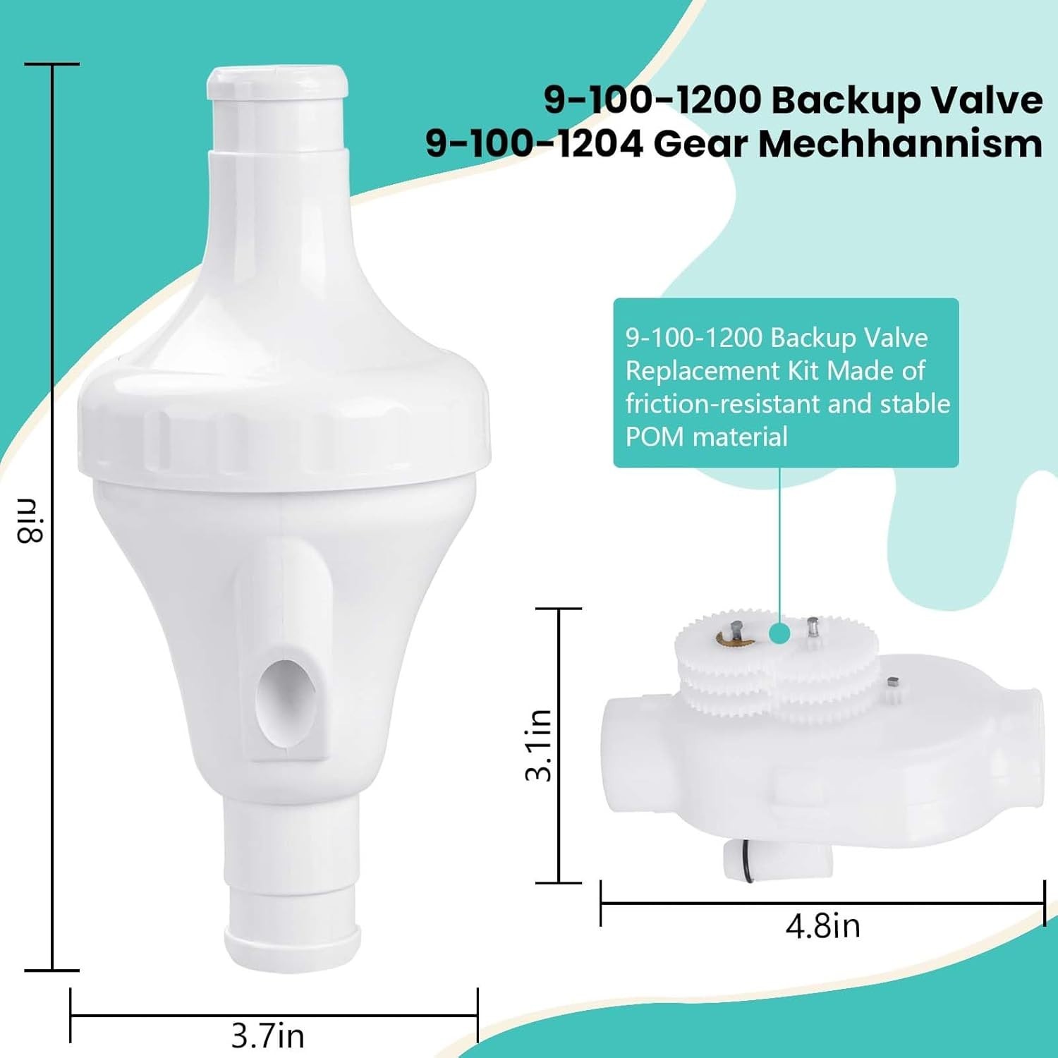 Polaris 360 Pool Cleaner Backup Valve Kit