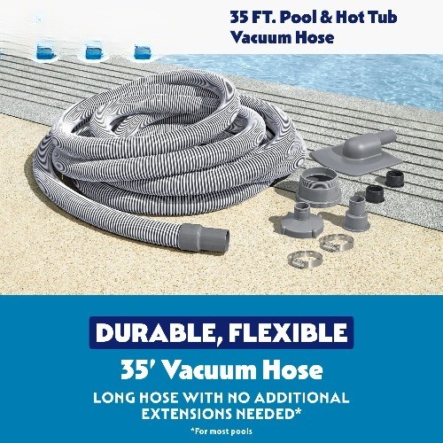 35&prime; Pool & Hot Tub Cleaning Hose